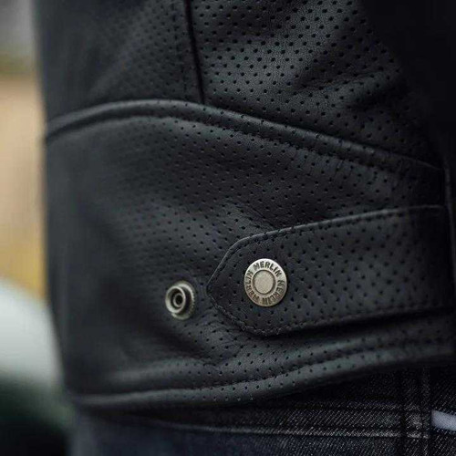 Merlin Revival Leather Jacket - Black