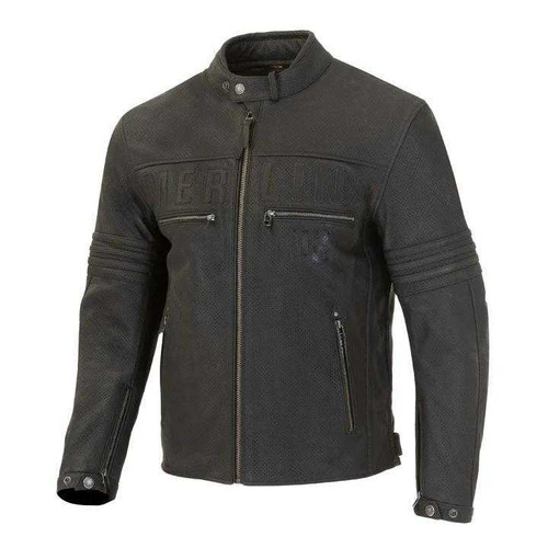 Merlin Revival Leather Jacket - Black
