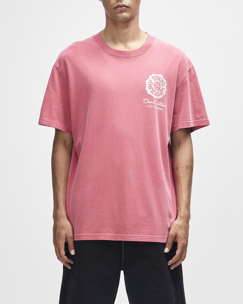 Deus Tokyo Address Tee -26 - Melon Red