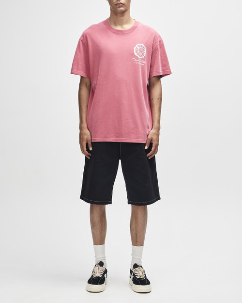 Deus Tokyo Address Tee -26 - Melon Red