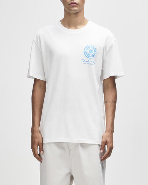 Deus Los Angeles Address Tee -26 - Vintage White