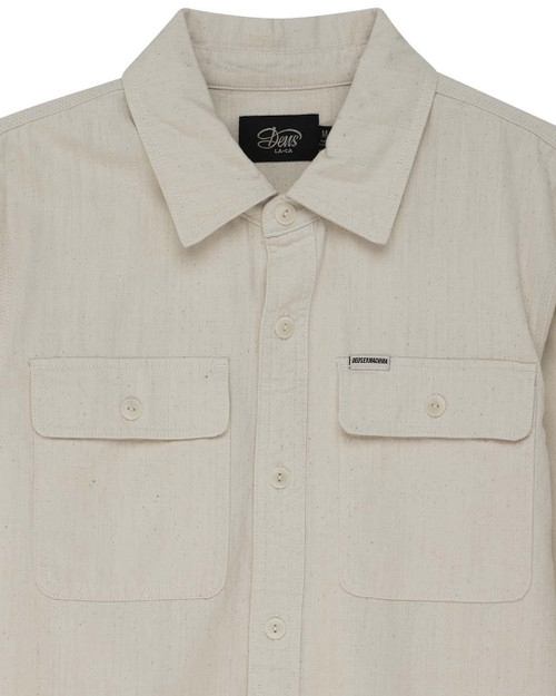 Deus Vacay Chambray Shirt - Natural