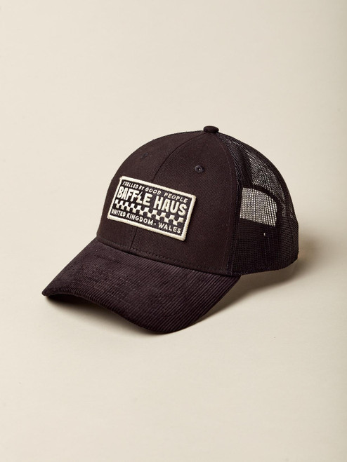 Baffle Haus Trucker Cap - Black