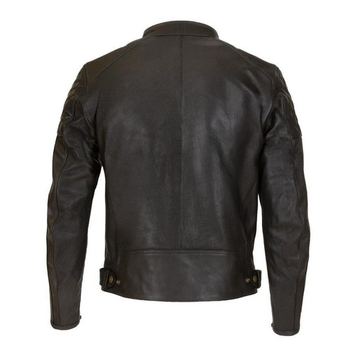 Merlin Icon D30 Leather Jacket - Black