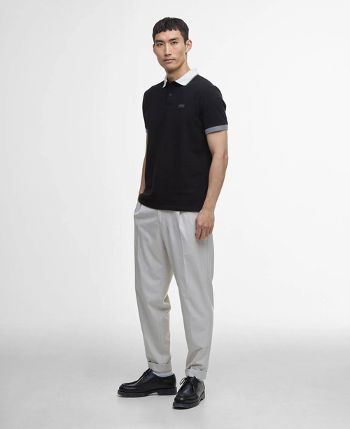 Barbour International Howall Polo Shirt - Black