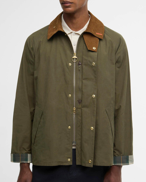 Barbour Icons Transport Casual Jacket - Ivy Green