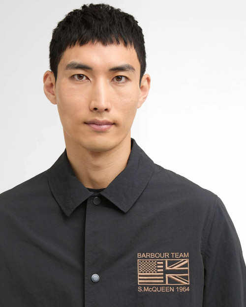 Barbour International Coach Casual Jacket- Black