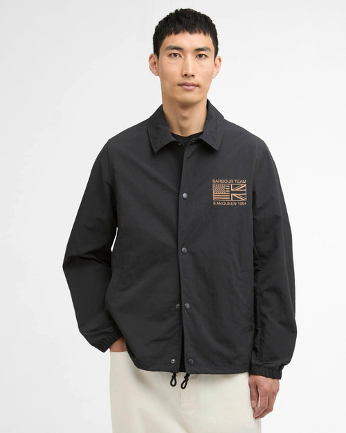 Barbour International Coach Casual Jacket- Black