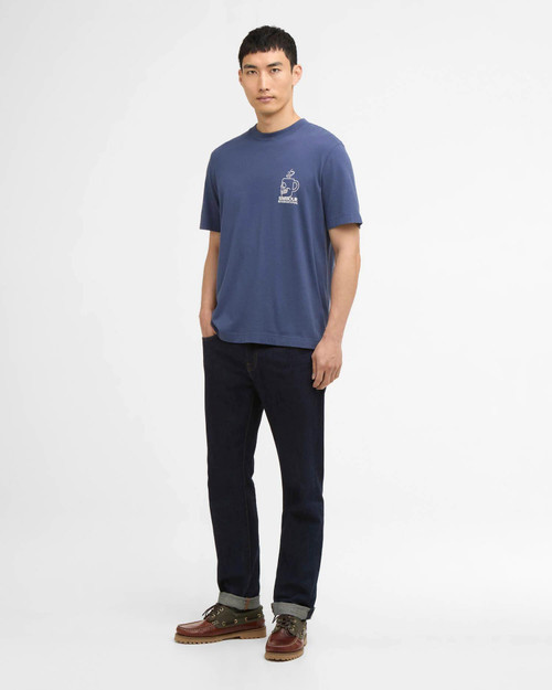 Barbour International Staithes Graphic T-Shirt - Oceana