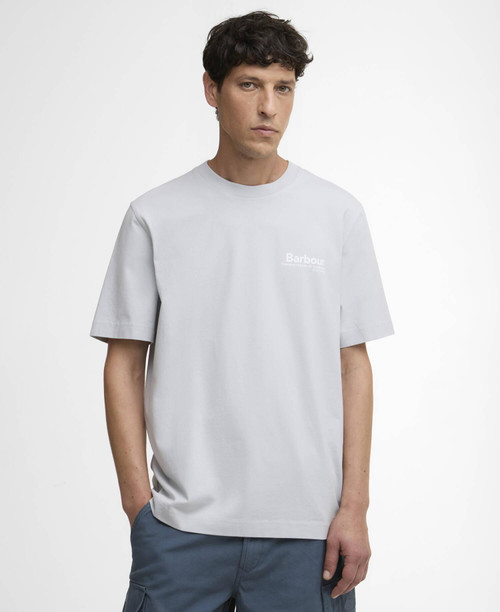 Barbour Wildfell Relaxed Graphic T-Shirt - Blue Haze
