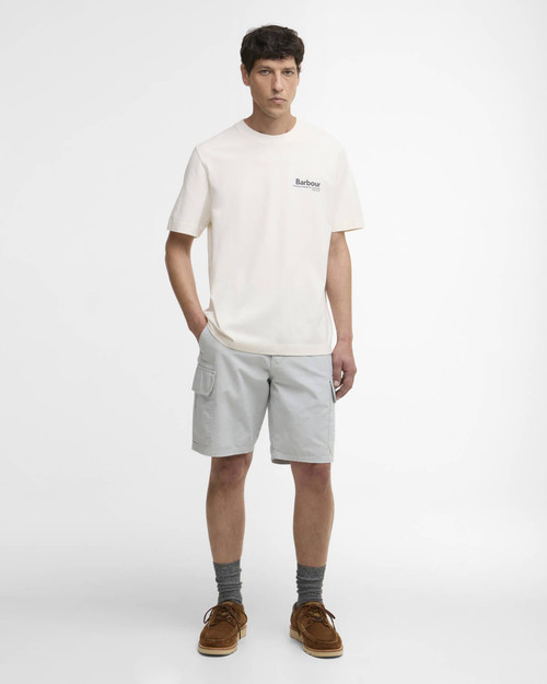 Barbour Wildfell Relaxed Graphic T-Shirt - Neutral