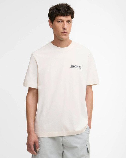Barbour Wildfell Relaxed Graphic T-Shirt - Neutral