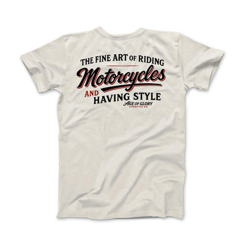 Age of Glory Fine Art Ecru Tee