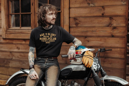 Age of Glory Wild Ones Black Tee