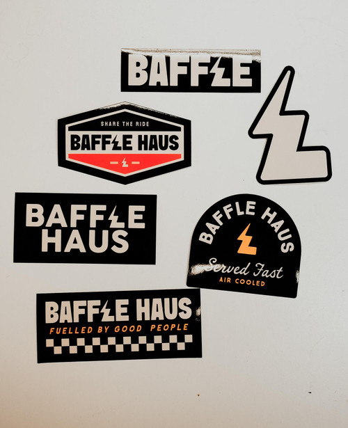 Baffle Sticker Pack - Black Edition