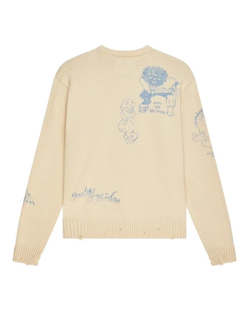 Deus Everywhere Knit - Cream-Chambray