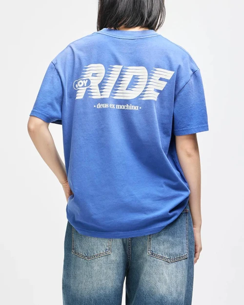 Deus Fast Times Tee - Limoges Blue