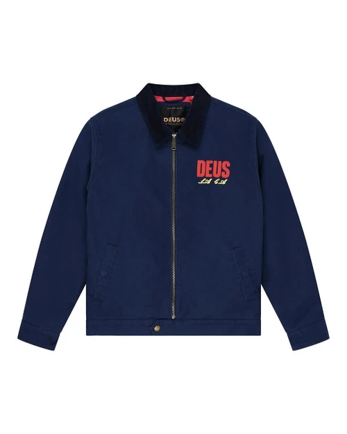 Deus Cutaway Jacket - Navy