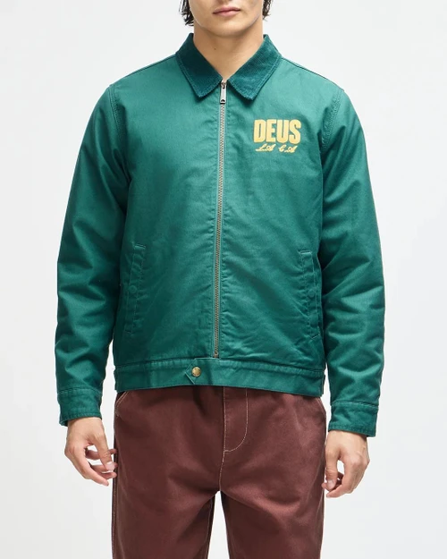 Deus Cutaway Jacket - Racing Green