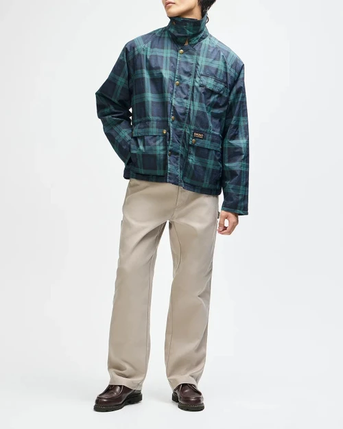 Deus Marsden Hunting Jacket - Green Check