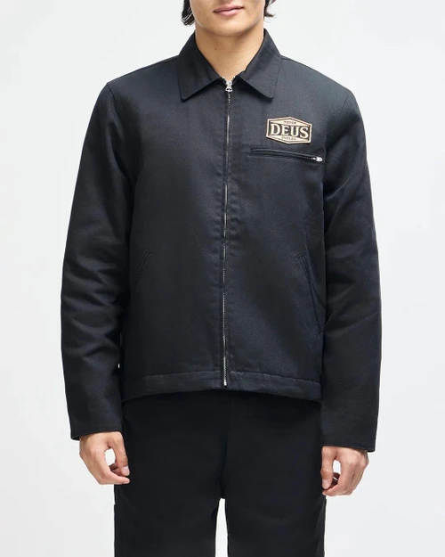 Deus Earls Work Jacket - Black