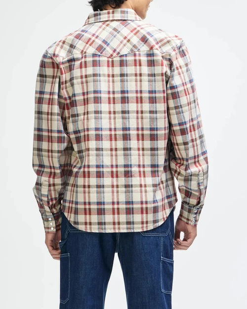 Deus Reality Wreckers Check Shirt - Natural Check