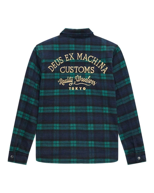 Maxwell Check Shirt - Green Check