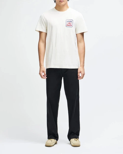 Deus Mudflap Tee - Vintage White