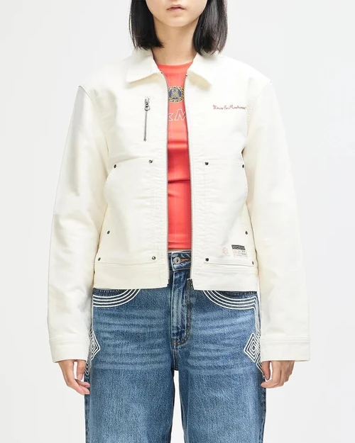 Deus Trophy Jacket - Whisper White