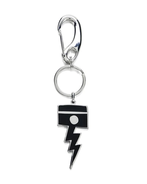 Deus Piston Key Tag - Silver