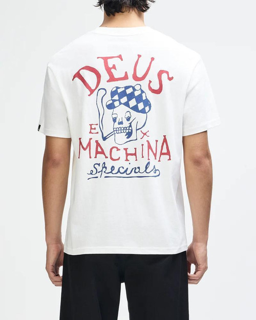 Deus Bobskull Tee - White