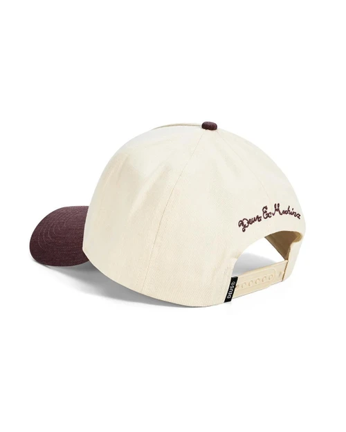 Deus Pill Deboss Cap - Burgundy