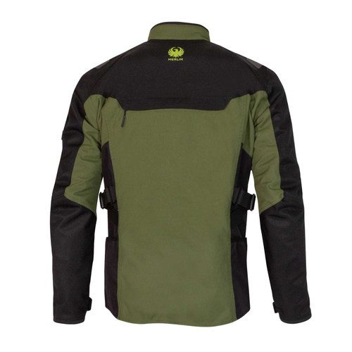 Merlin - Navar Laminated Jacket - Black/Dark Green Merlin - Navar Laminated Jacket - Black/Dark Green