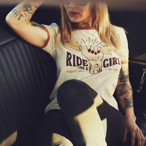 Wildust Sisters Ride Like a Girl Tee Wildust Sisters Ride Like a Girl Tee