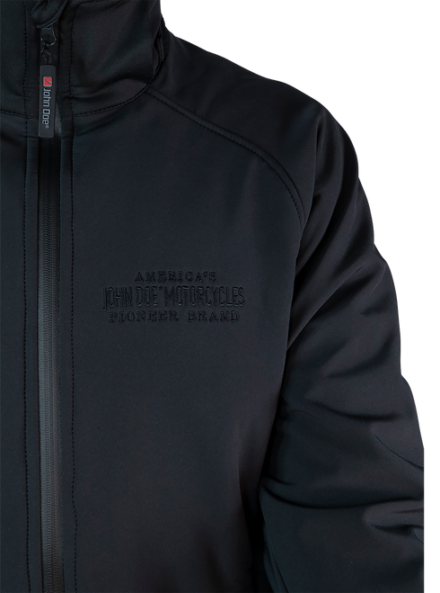 John Doe - Soft Shell 2 In 1 Jacket - Black John Doe - Soft Shell 2 In 1 Jacket - Black
