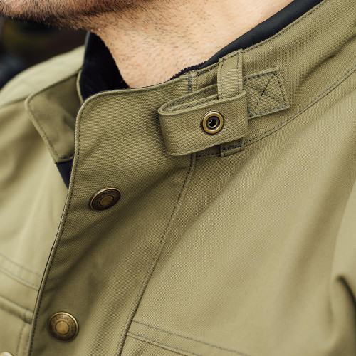 Merlin Burslem Eco Green Laminated Jacket Merlin Burslem Eco Green Laminated Jacket