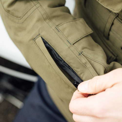 Merlin Burslem Eco Green Laminated Jacket Merlin Burslem Eco Green Laminated Jacket