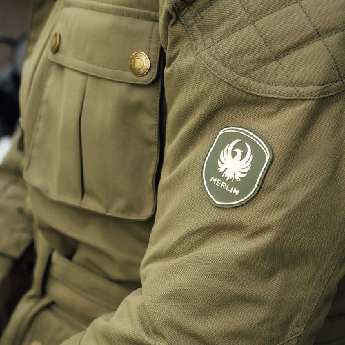 Merlin Burslem Eco Green Laminated Jacket Merlin Burslem Eco Green Laminated Jacket