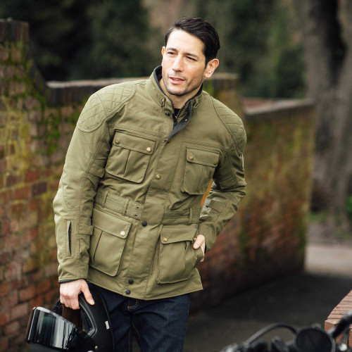 Merlin Burslem Eco Green Laminated Jacket Merlin Burslem Eco Green Laminated Jacket