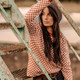 Wildust Sisters Vintage Racing Jumper Rust