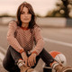 Wildust Sisters Vintage Racing Jumper Rust