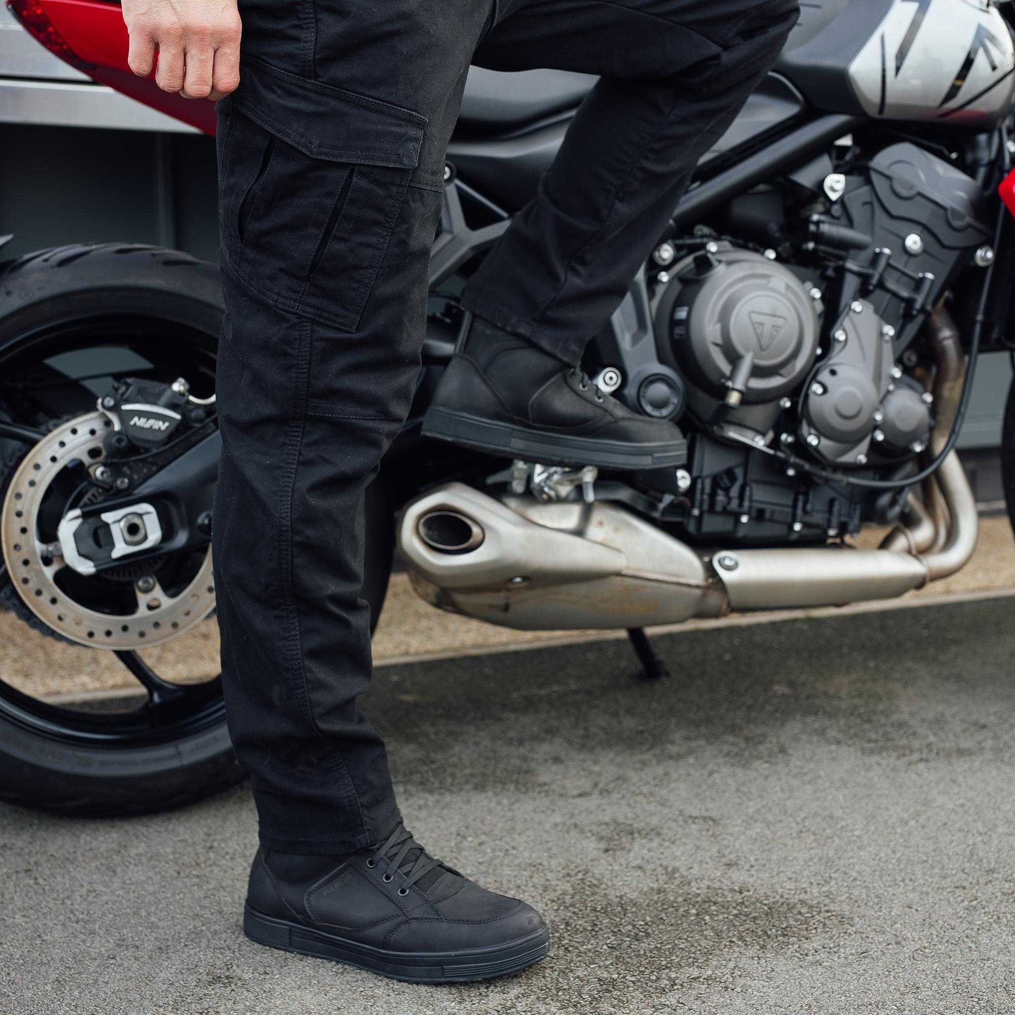 Merlin - Remy 2 Cargo Jeans - Black - Baffle Haus