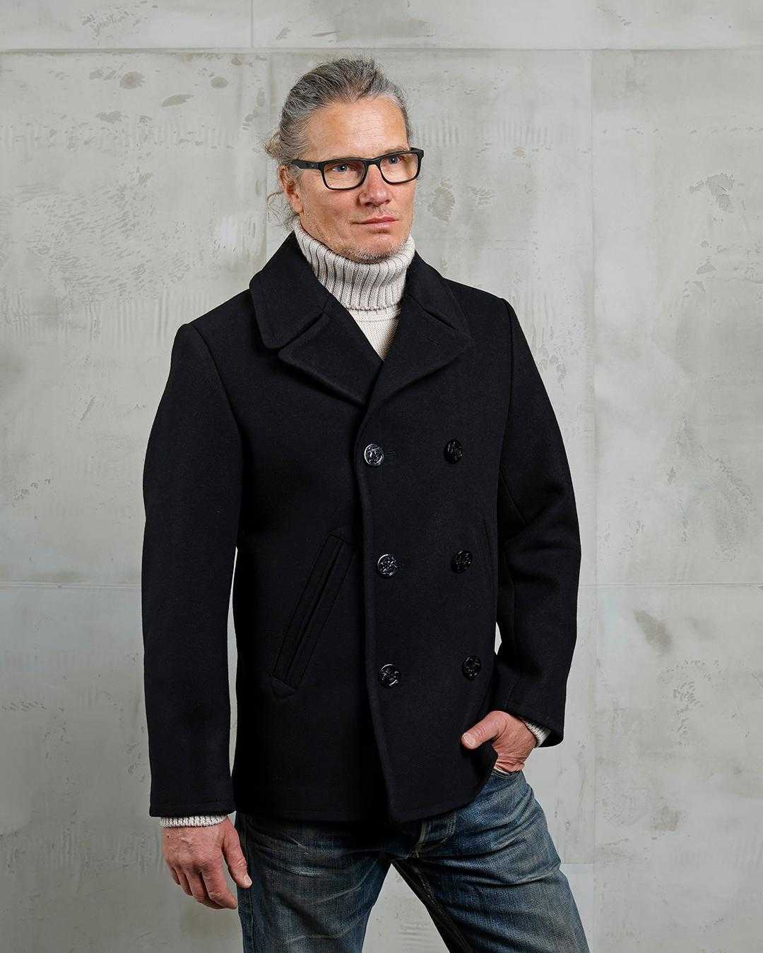 ORIMI UNIFORM PEA COAT ブラック Pike Brothers 1938 Pea Coat Black Wool Jacket