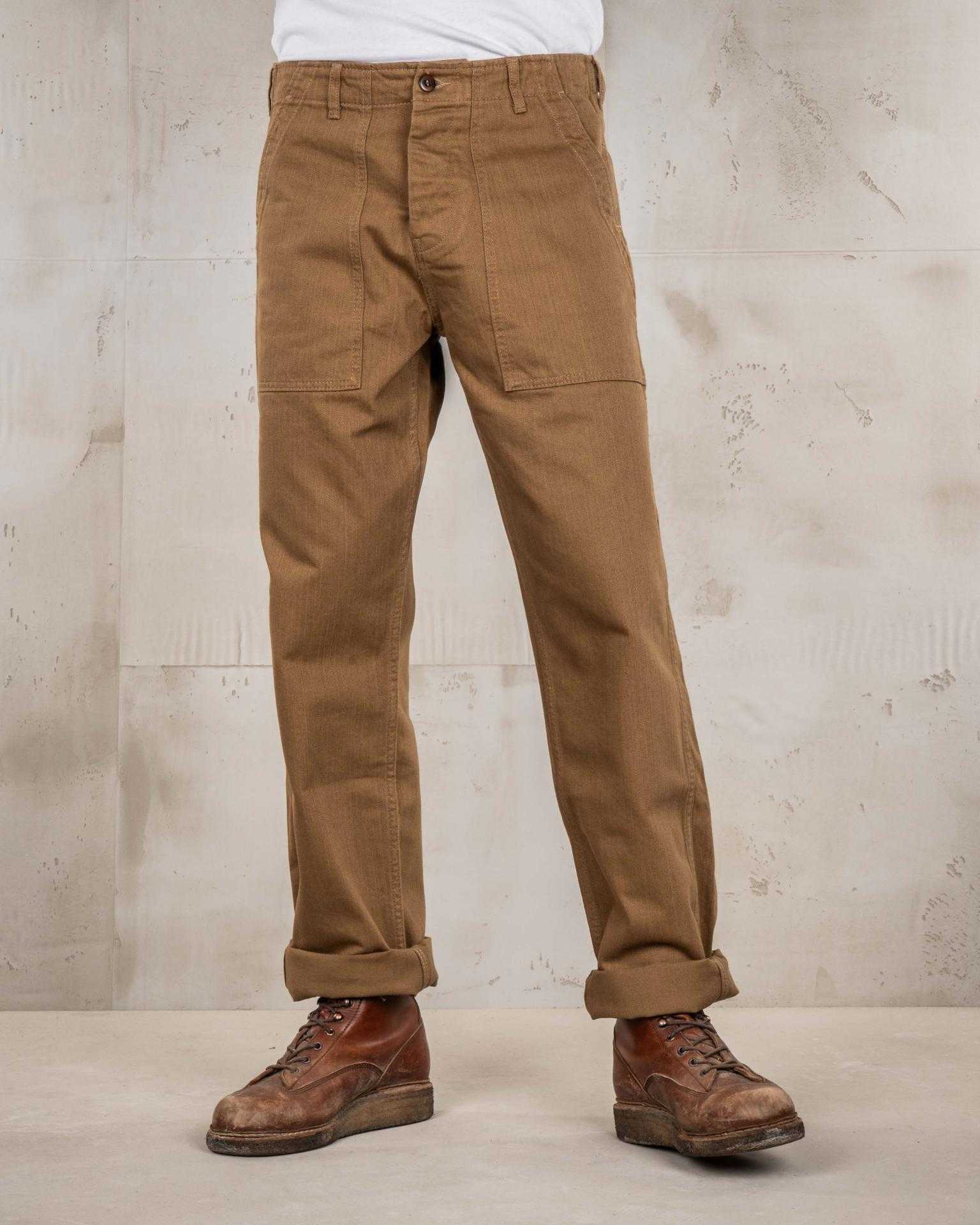 Pike Brothers 1962 OG-107 Pants Brown Trousers - Baffle Haus