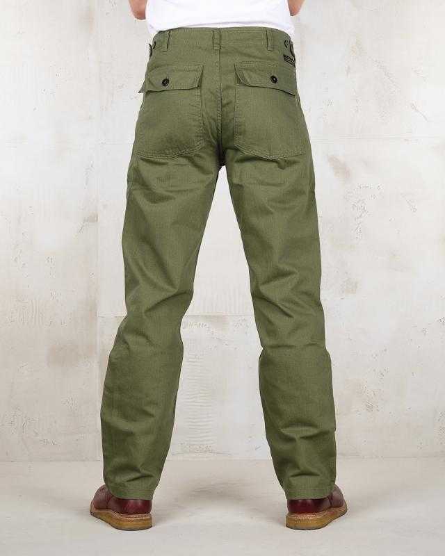 Pike Brothers 1962 OG-107 Pants Olive Trousers - Baffle Haus