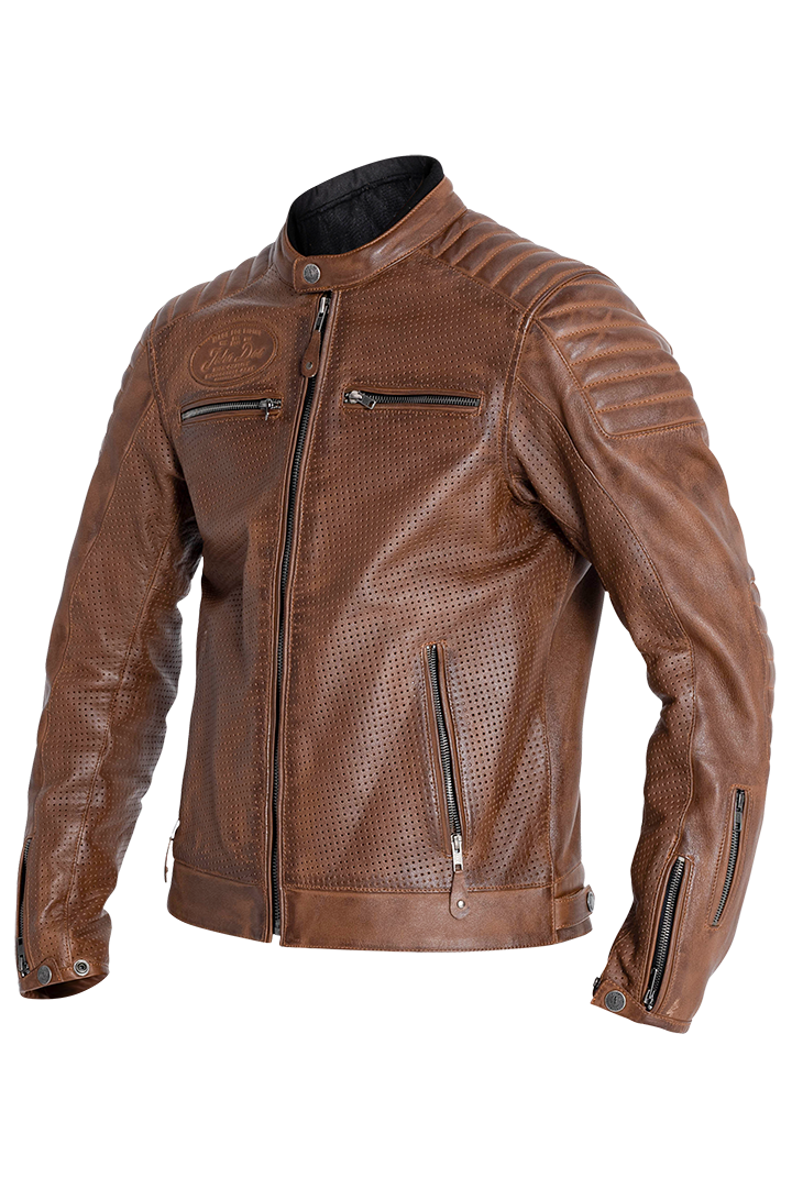 Richa Daytona Richa Goodwood Leather Jacket Jacket Richa Retro - Main Image