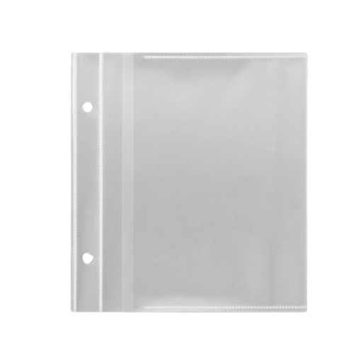 50 Sheets 4x6 Recipe Cards Protectors Refill Pages for 2 Ring Holder