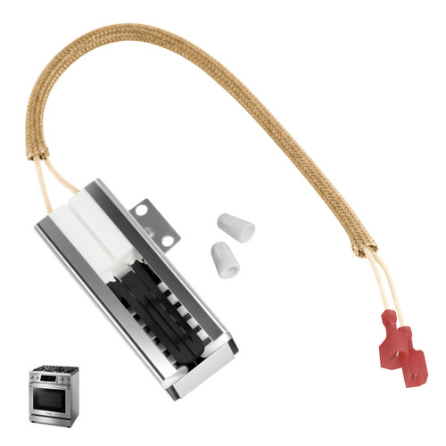 NR038KX Gas Range Oven Igniter compatible with THOR HRG LRG series.HRG3026U,HRG3080U,HRG3031U,HRG3618U,HRG3609U,HRG4804U,HRG4808U,LRG3001U,Replace DVTH-5310, DVTH-5316 DVTH-5319