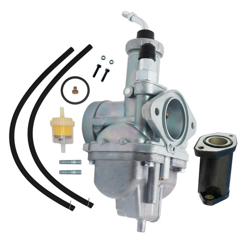 SVKCAR Carburetor for Yamaha Moto 4 YFM200 1985-1989 YFM225 1986-1988 YFM250 1989-1991, Tri Moto 225 YTM225 1983-1986, Timberwolf 250 YFB250 1992-2000 ATV Carb (with Intake Manifold Boot)