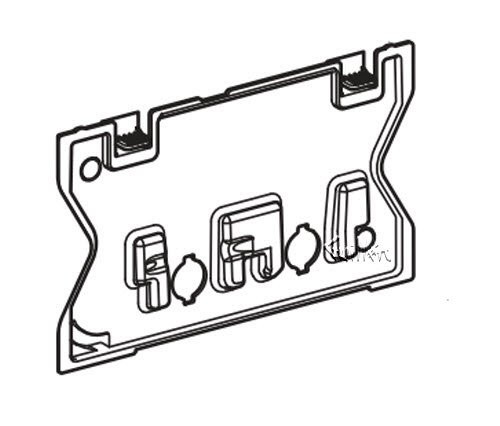 Geberit 242.418.00.1 Protection cover UP720